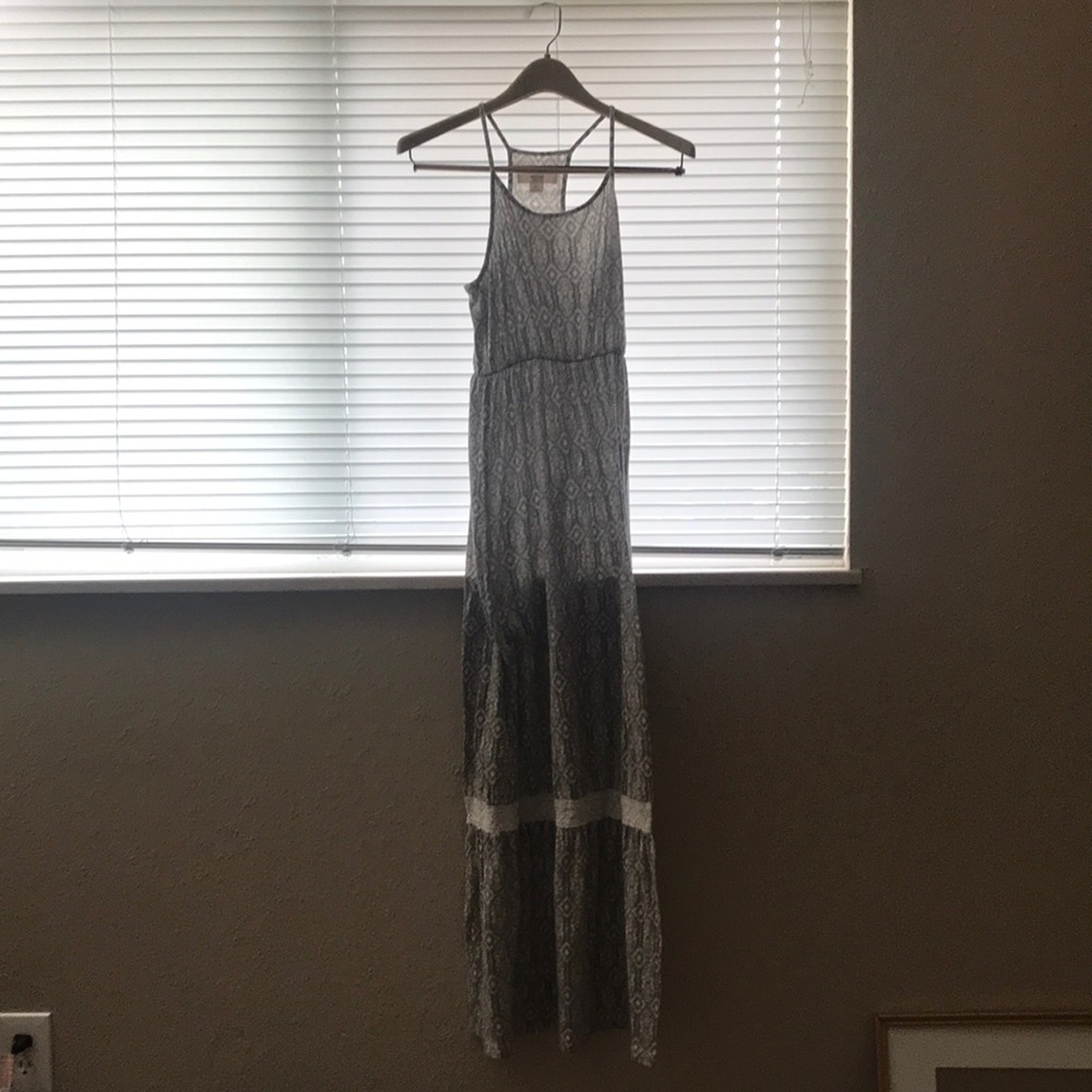 White and Grey Massimo dress